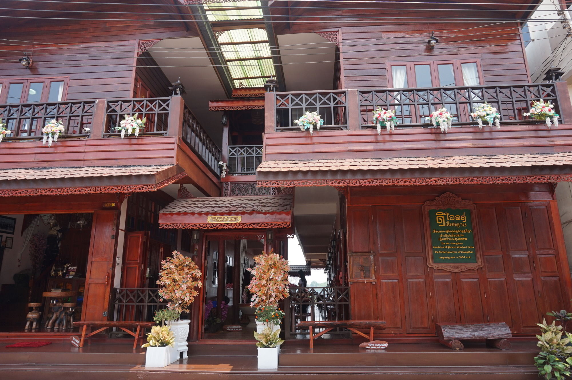 The Old Chiangkhan Boutique Hotel Csiangkham Kültér fotó